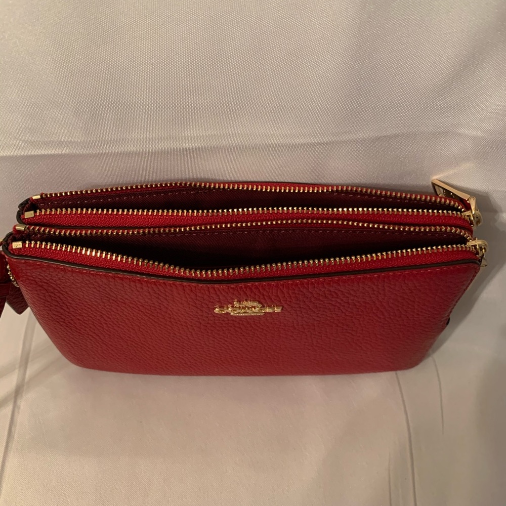 Coach Leather accordion zip wallet - Picture 3 of 3